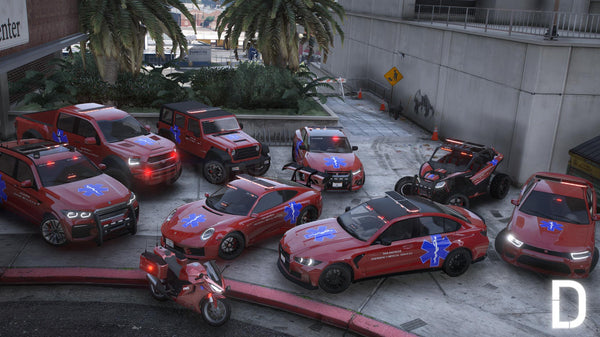 EMS Vanilla Pack | 10 Vehicles | Templates