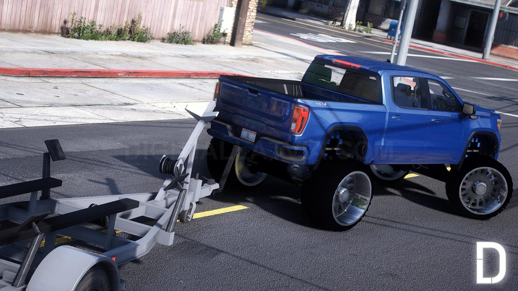 GMC Sierra 1500 Elevation Lifted 2021 | Debadged | Template