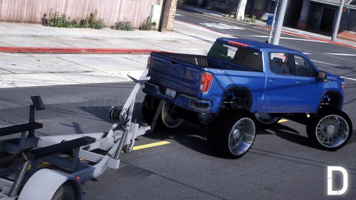 GMC Sierra 1500 Elevation Lifted 2021 | Debadged | Template