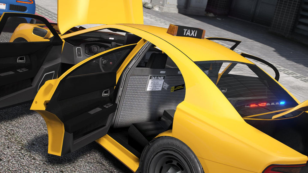 Bravado Buffalo STX Unmarked Police Taxi | Tuning | Custom Sound | Template