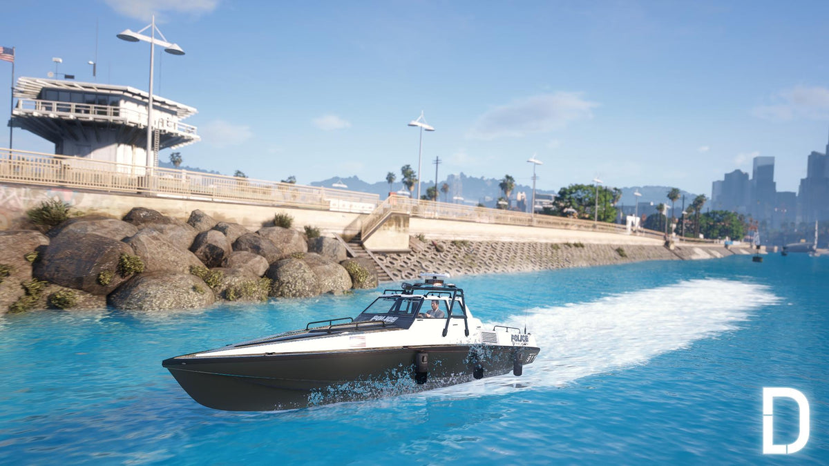 Predator Police Boat Custom