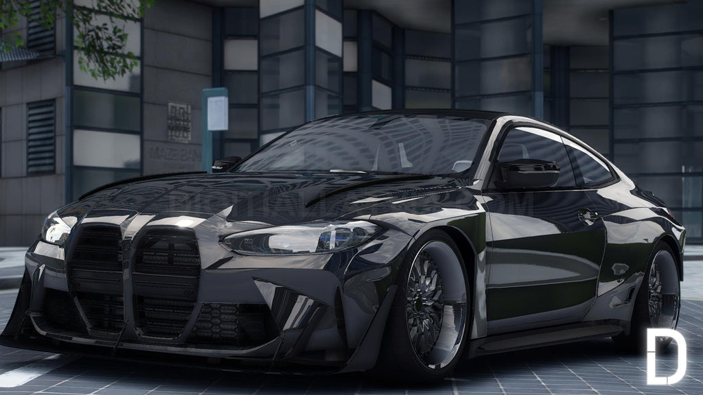BMW M4 G82 Widebody Stanced 2022 | Debadged