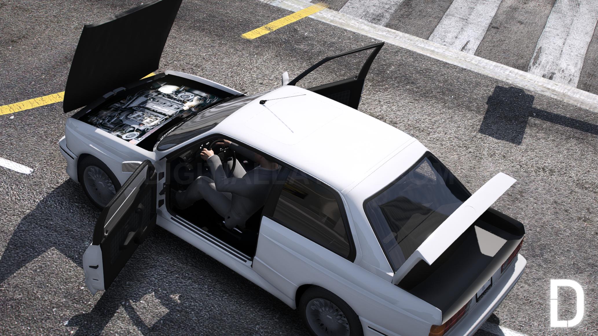 BMW M3 E30 1990 | Debadged | Template | Tuning