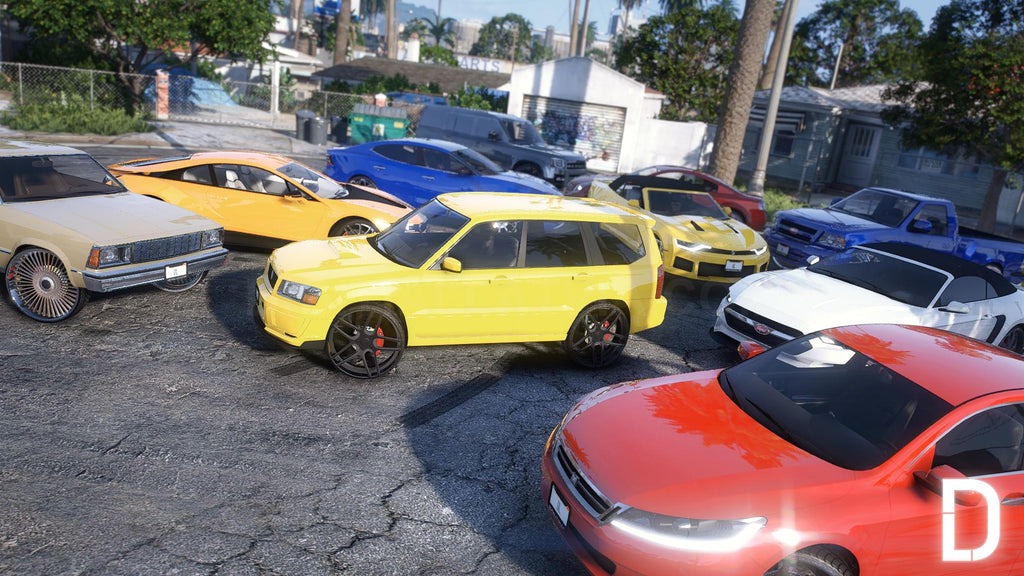 Donk Vanilla Car Pack | 10 Vehicles | Templates