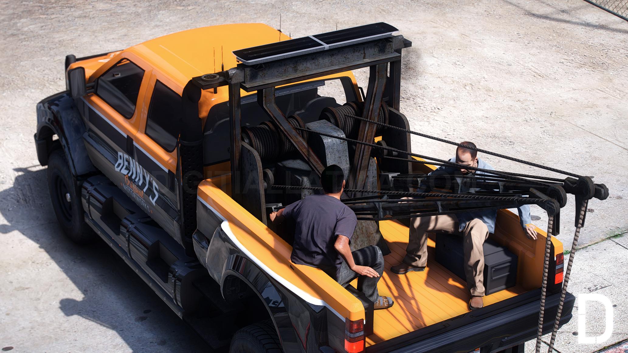 Vapid Guardian Tow Truck Benny's | Template | Tuning