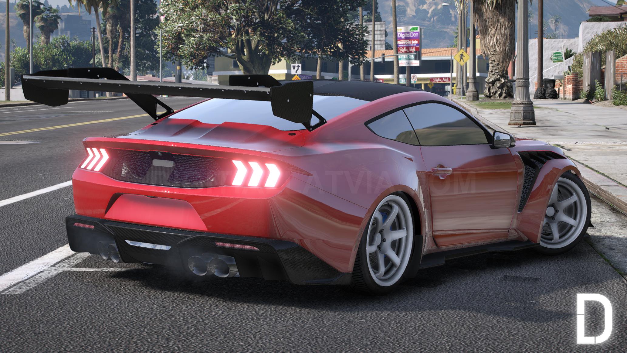 Ford Mustang GTD 2025 | Debadged | Template