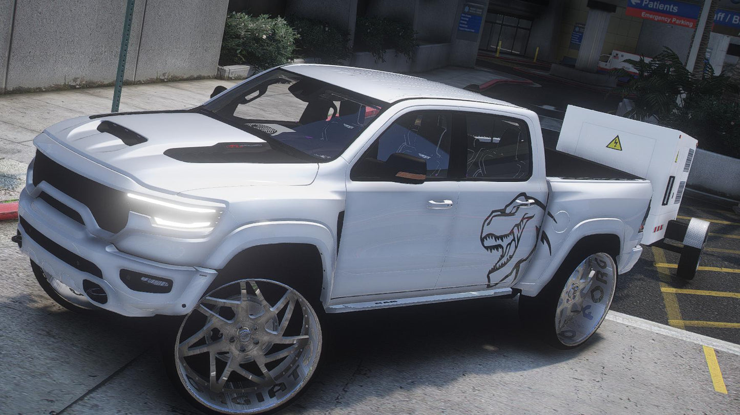 Dodge RAM TRX Donk | Debadged | Template