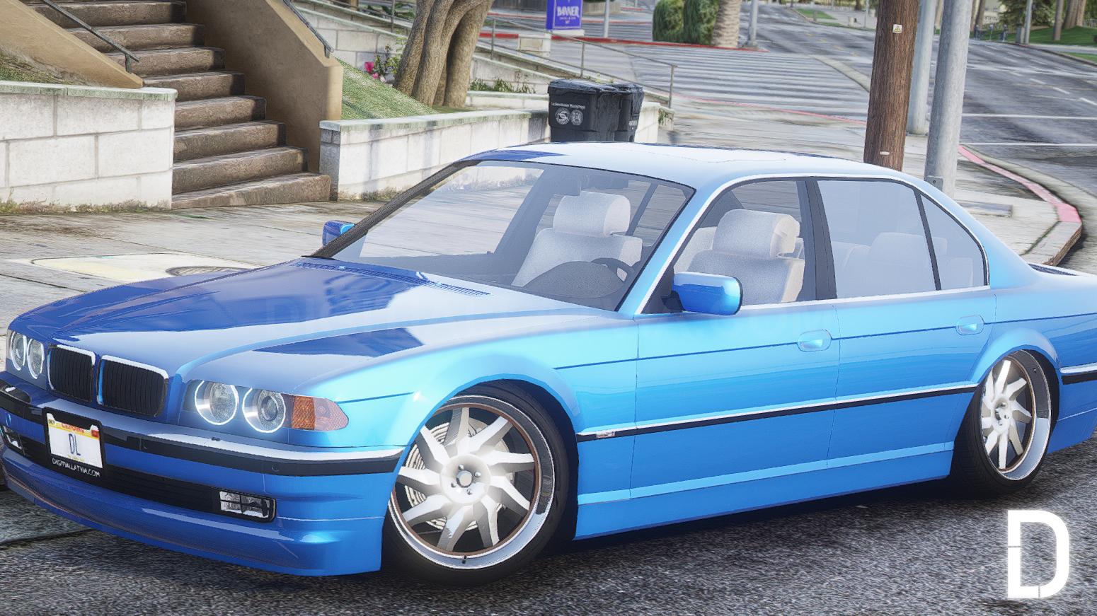 BMW E38 750iL Stanced | Debadged