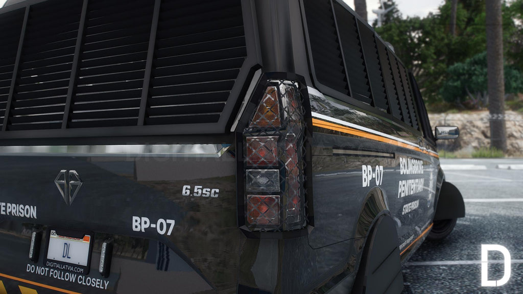 Benefactor Laufer Prison Van | Tuning | Template