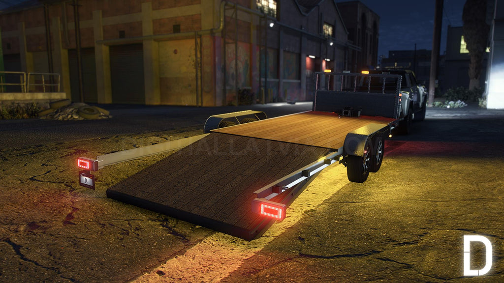 Car Trailer Split Tilt