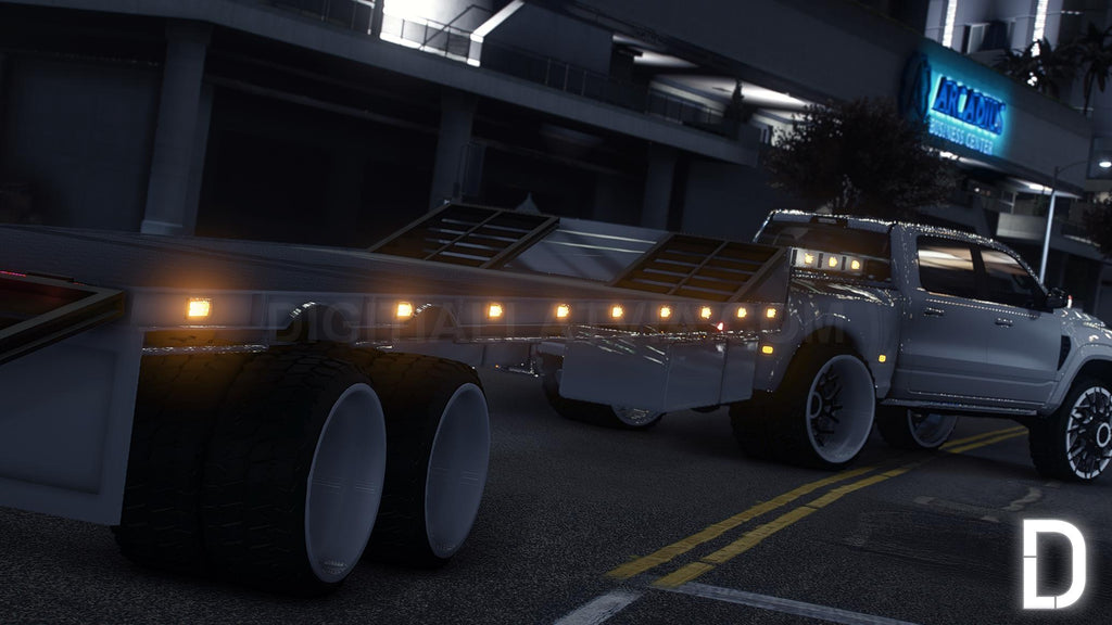 Dodge Ram TRX Dually Truck + Trailer | Debadged