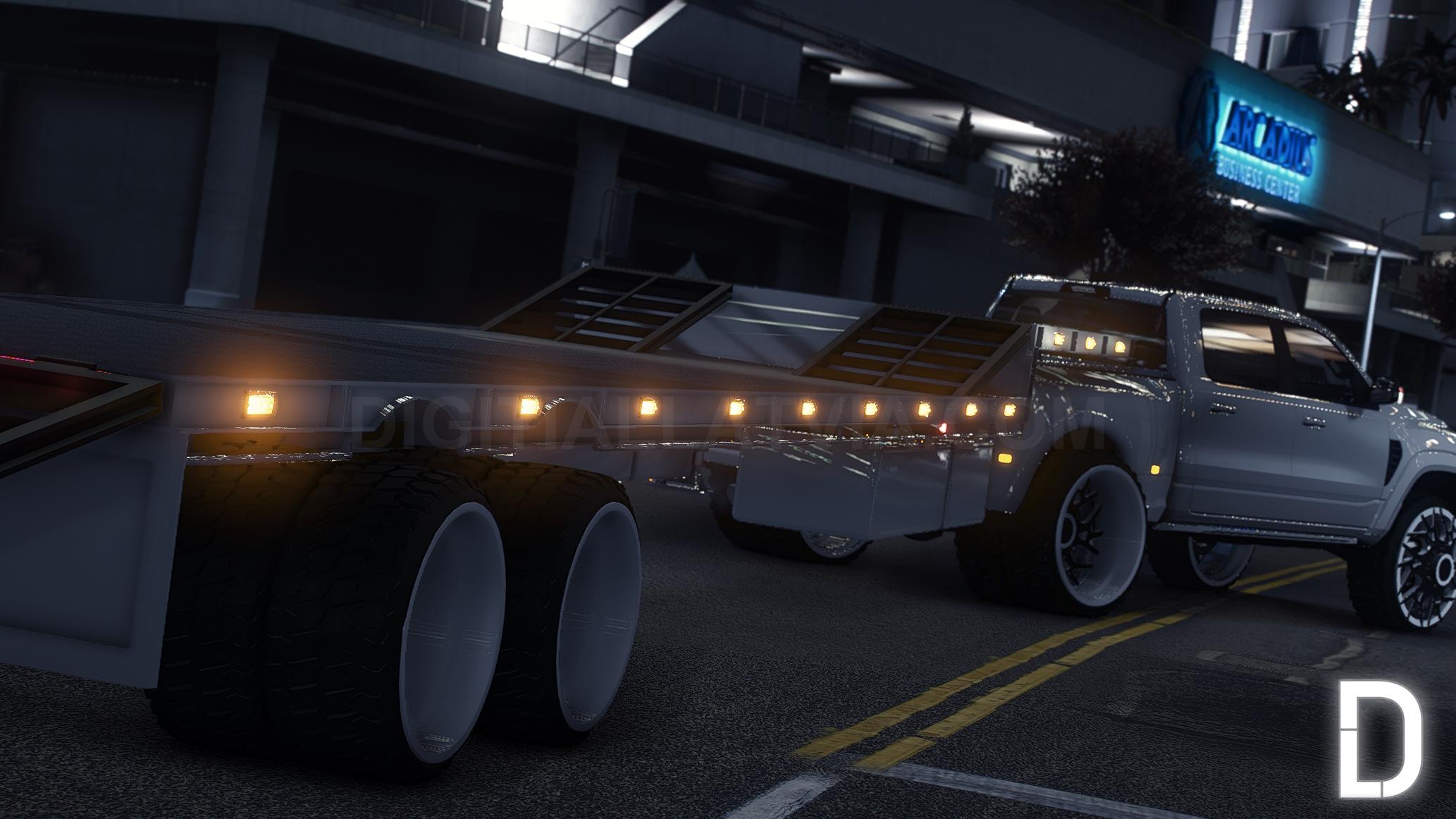 Dodge Ram TRX Dually Truck + Trailer | Debadged