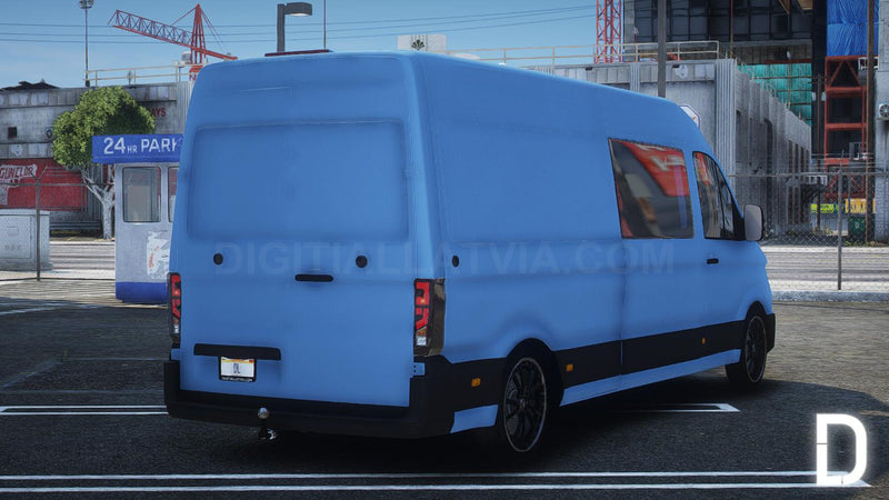 Volkswagen Crafter 2022 | Debadged | Template