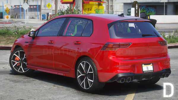 Volkswagen Golf R 2022 | Debadged | Tuning | Template