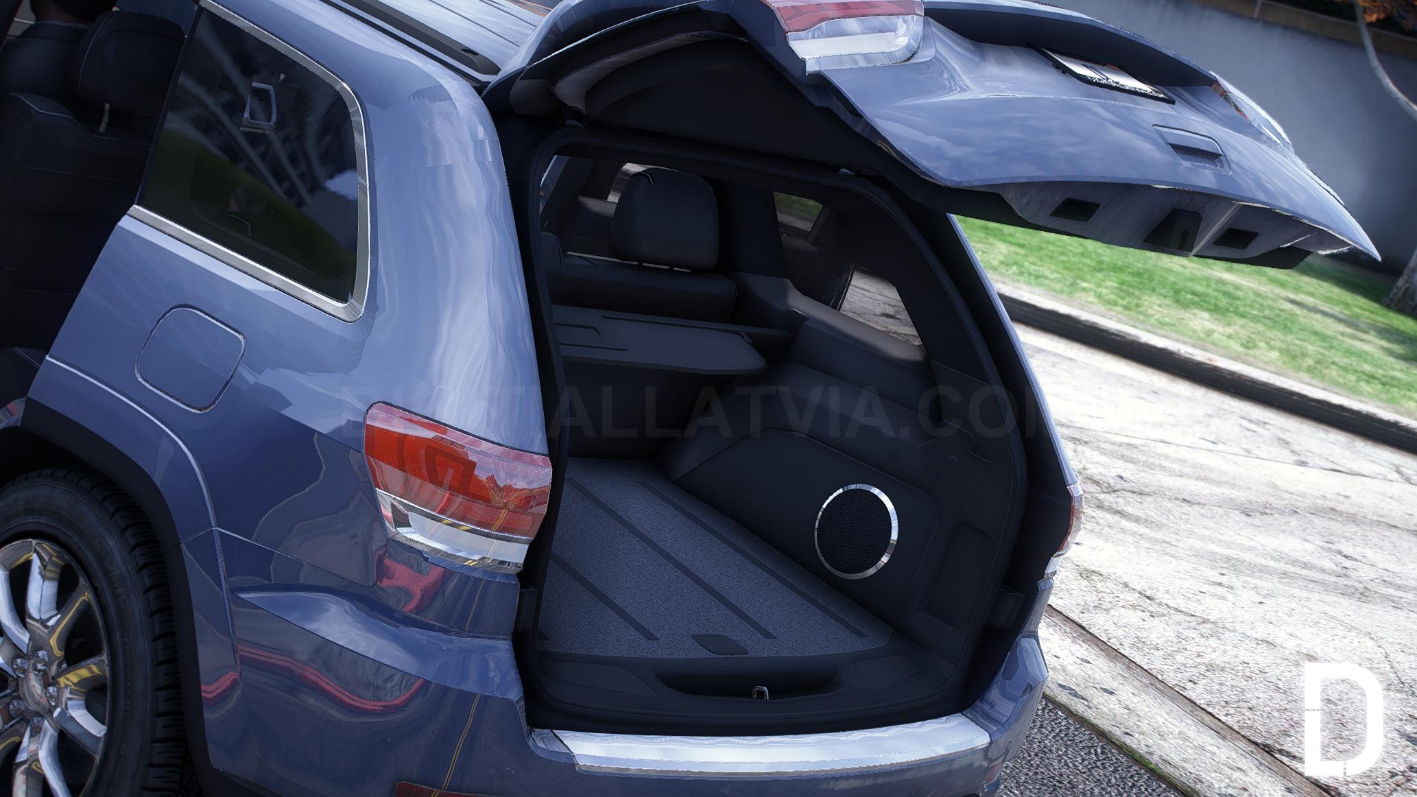 Jeep Grand Cherokee 2021 | Debadged | Template