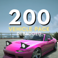 Debadged Vehicle Pack | 200 CARS
