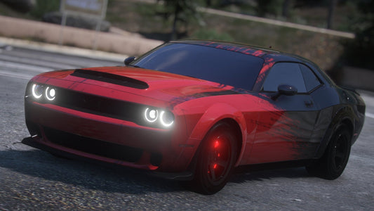 FiveM Dodge Challenger Demon | Debadged - DigitalLatvia