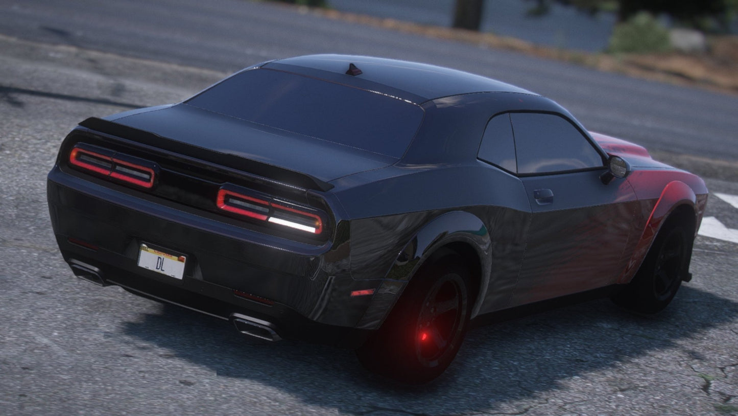 FiveM Dodge Challenger Demon | Debadged - DigitalLatvia