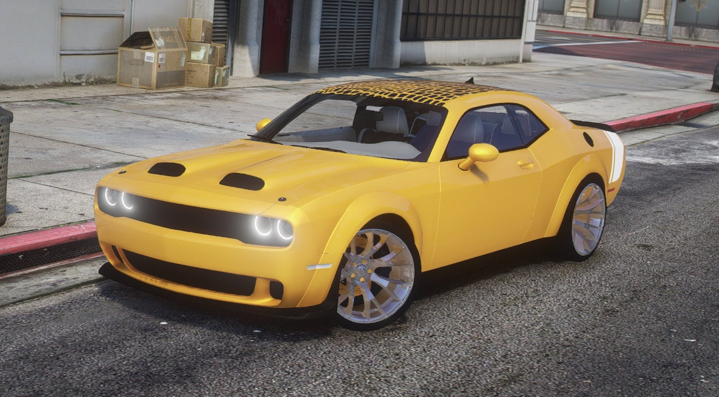 FiveM Dodge Challenger SRT | Debadged - DigitalLatvia