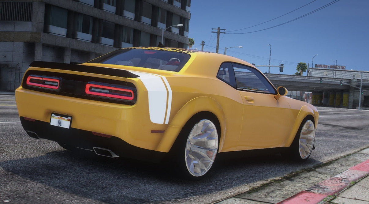 FiveM Dodge Challenger SRT | Debadged – DigitalLatvia