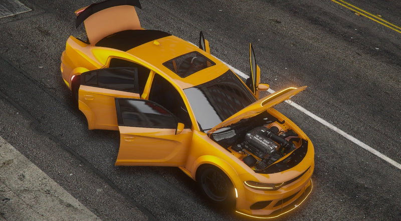 Dodge Charger Hellcat | Debadged