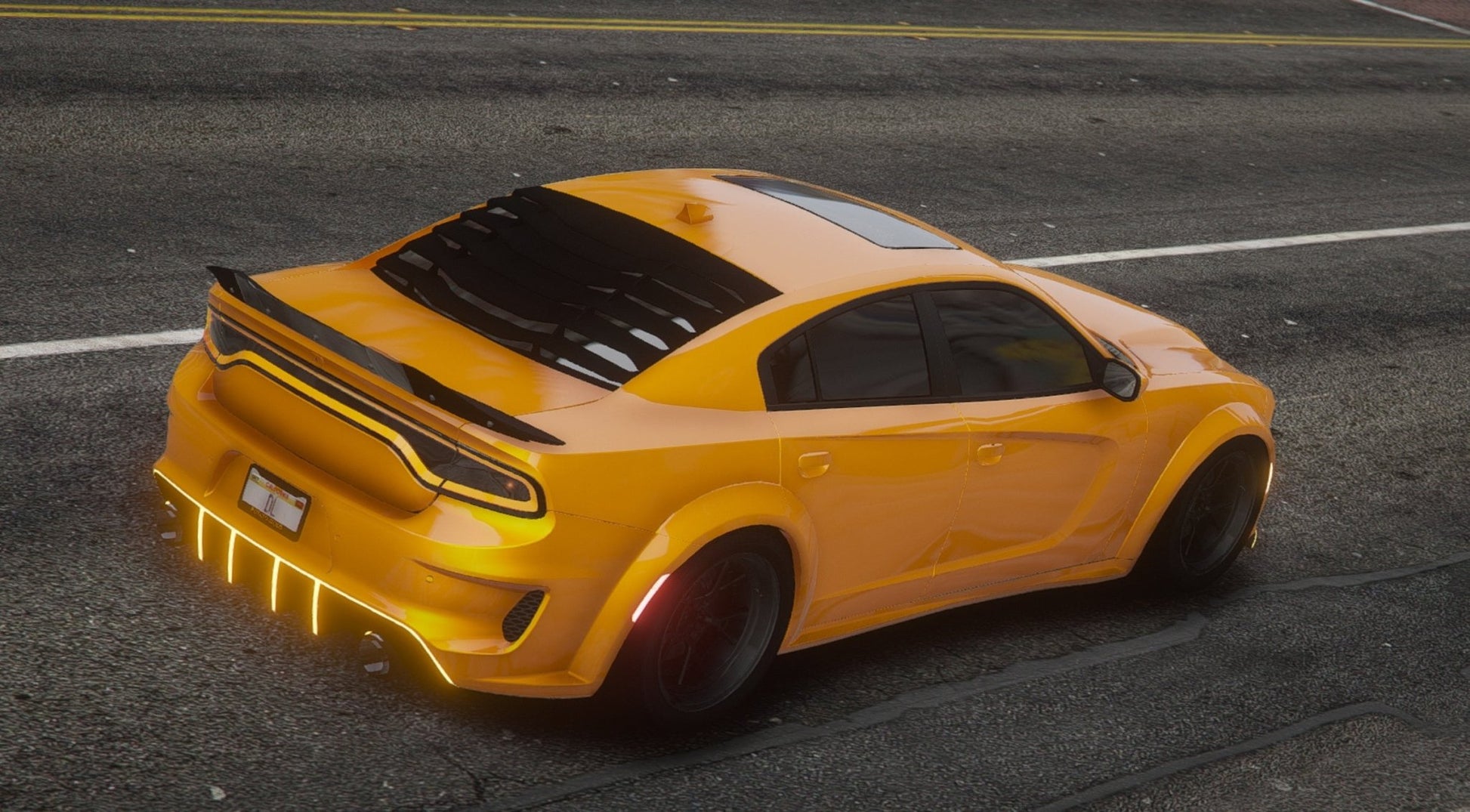 FiveM Dodge Charger Hellcat | Debadged - DigitalLatvia