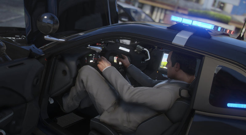 Dodge Challenger Demon LSPD | Debadged | Template