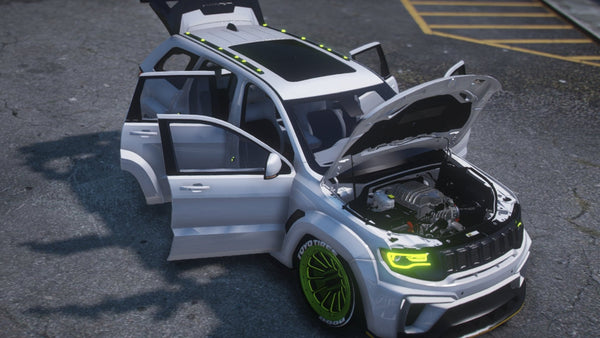 Dodge Trackhawk Demonhawk | Ohne Embleme