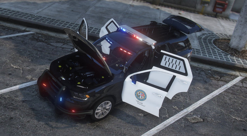 Dodge Durango LSPD | Debadged | Template
