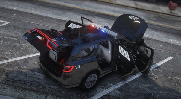 Dodge Durango LSPD | Ohne Emblem | Vorlage
