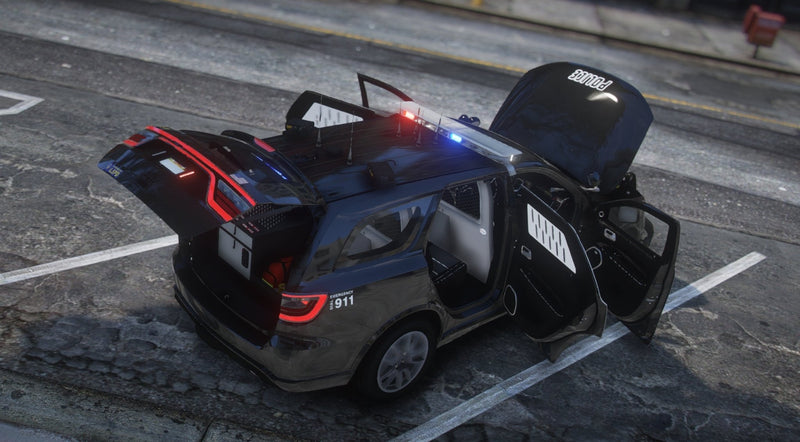 Dodge Durango LSPD | Debadged | Template