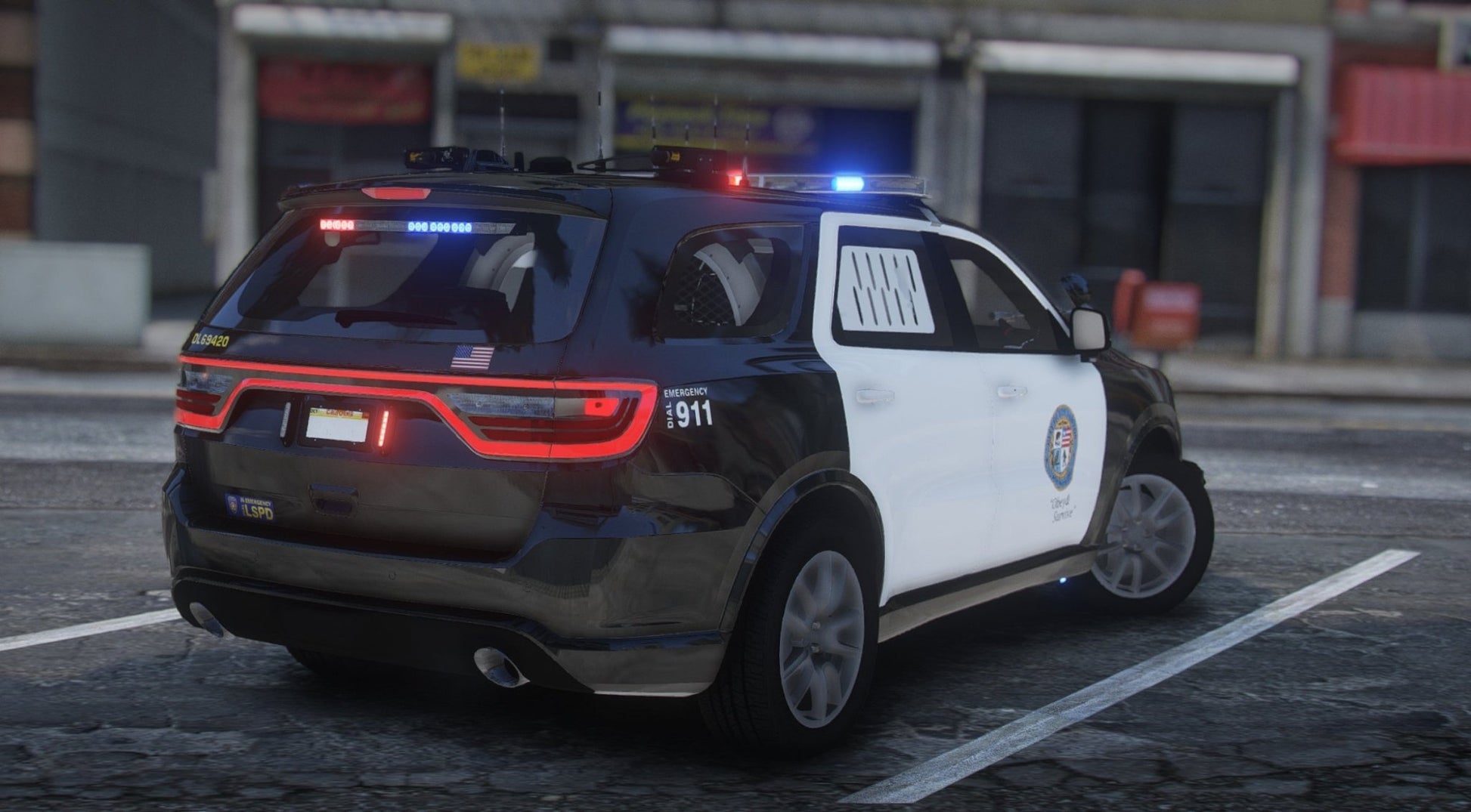 FiveM Dodge Durango LSPD | Debadged | Template - DigitalLatvia