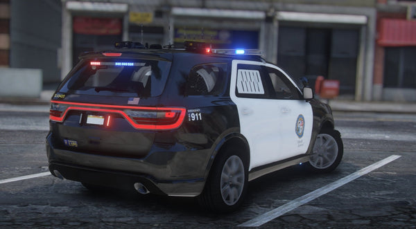 Dodge Durango LSPD | Ohne Emblem | Vorlage