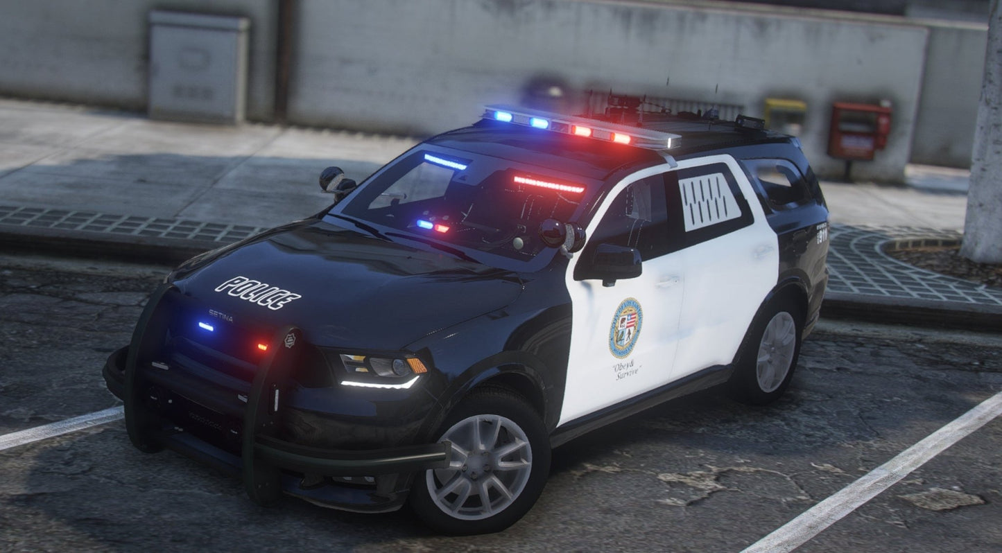 FiveM Dodge Durango LSPD | Debadged | Template - DigitalLatvia