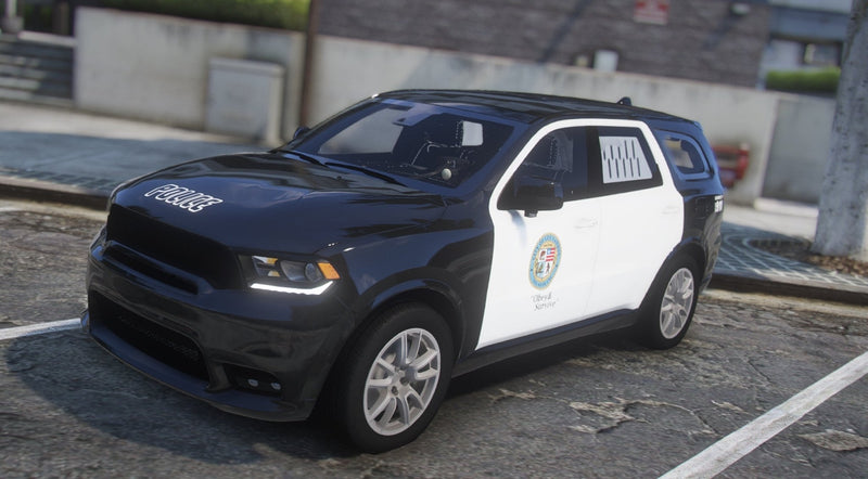 Dodge Durango LSPD | Debadged | Template