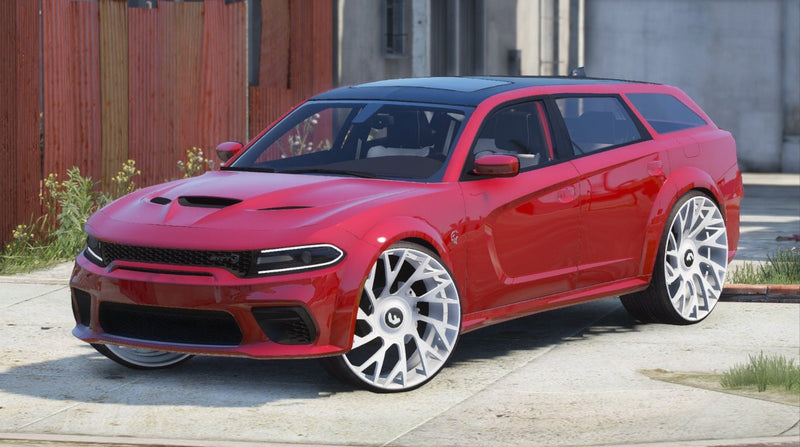Dodge Charger Magnum Hellcat Donk