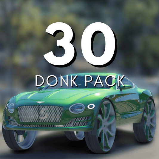 FiveM Donk Car Pack: 30 CARS - DigitalLatvia