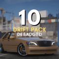 Drift-Autopaket: 10 Autos | Ohne Abzeichen