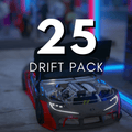 Drift Car Pack: 25 CARS