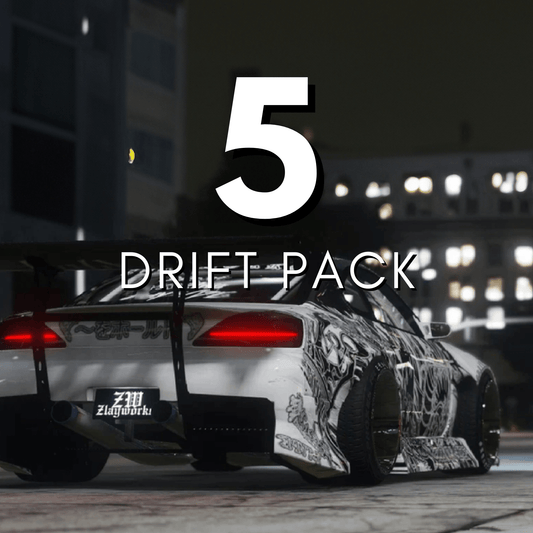 FiveM Drift Car Pack: 5 CARS - DigitalLatvia