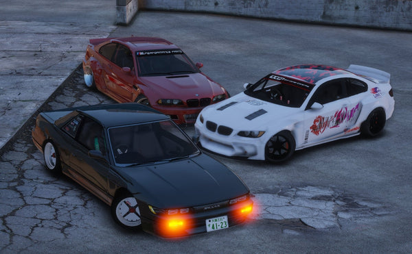 Drift Car Pack: 80 CARS