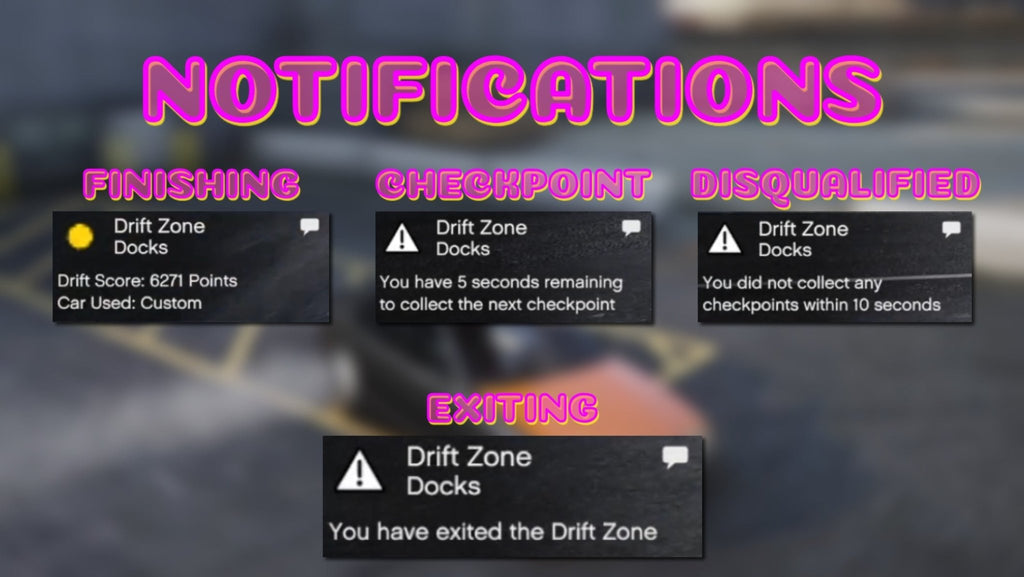 FiveM Drift Zone V2 Script [Standalone, ESX, QB] - DigitalLatvia