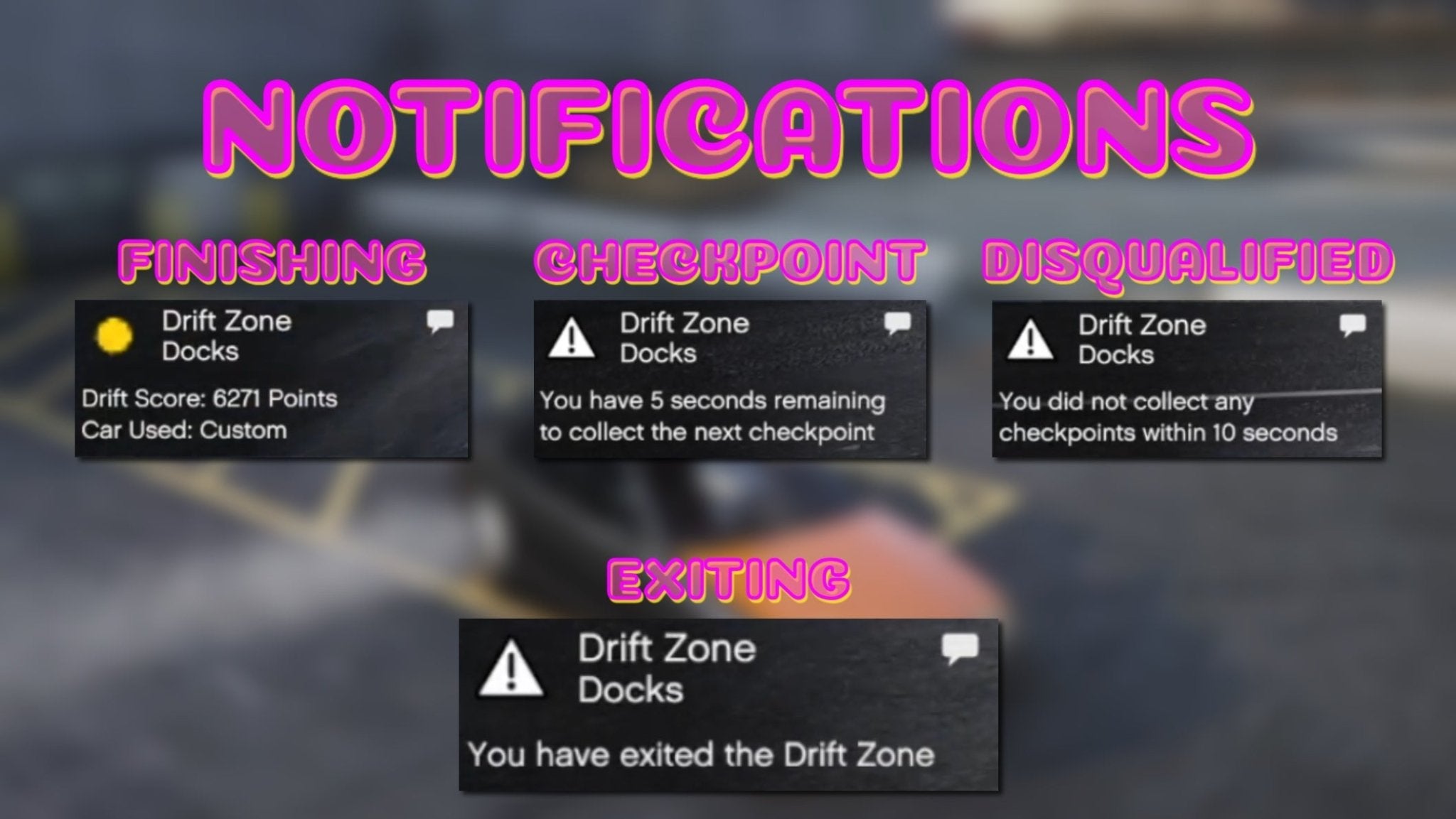 FiveM Drift Zone V2 Script [Standalone, ESX, QB] - DigitalLatvia