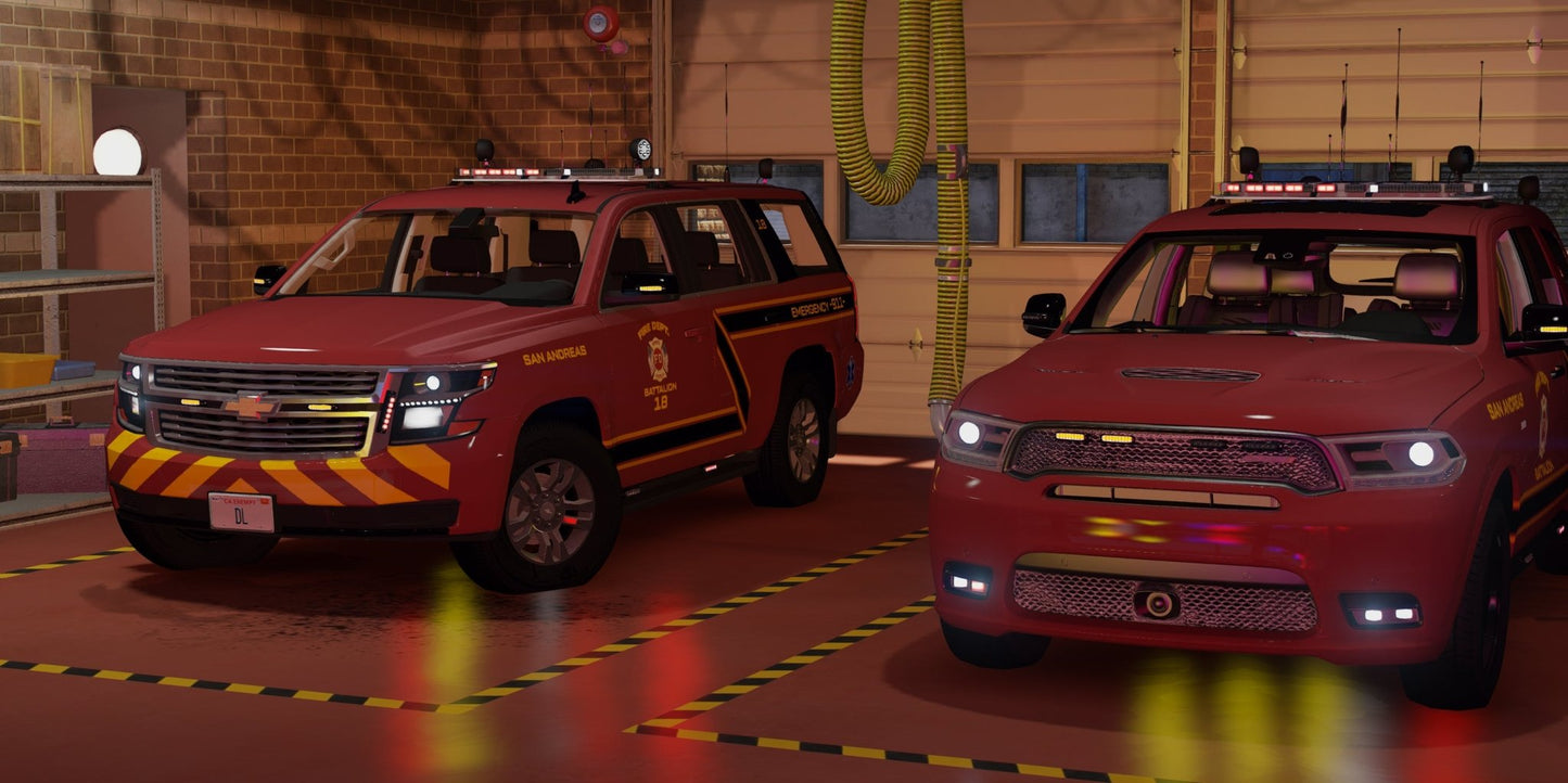 FiveM ELS EMS Fire and Rescue Pack | 7 Vehicles - DigitalLatvia