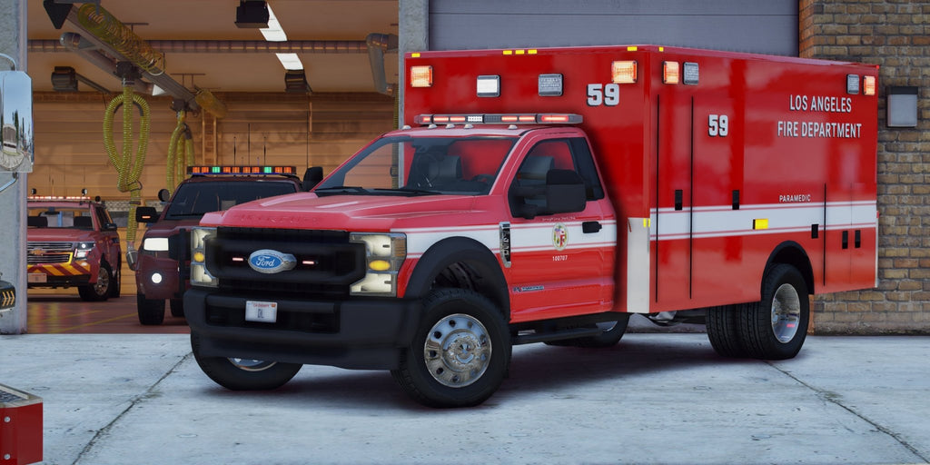 FiveM ELS EMS Fire and Rescue Pack | 7 Vehicles - DigitalLatvia