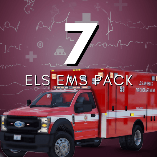FiveM ELS EMS Fire and Rescue Pack | 7 Vehicles - DigitalLatvia