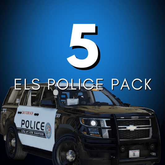 FiveM ELS LSPD Pack | 5 Vehicles - DigitalLatvia