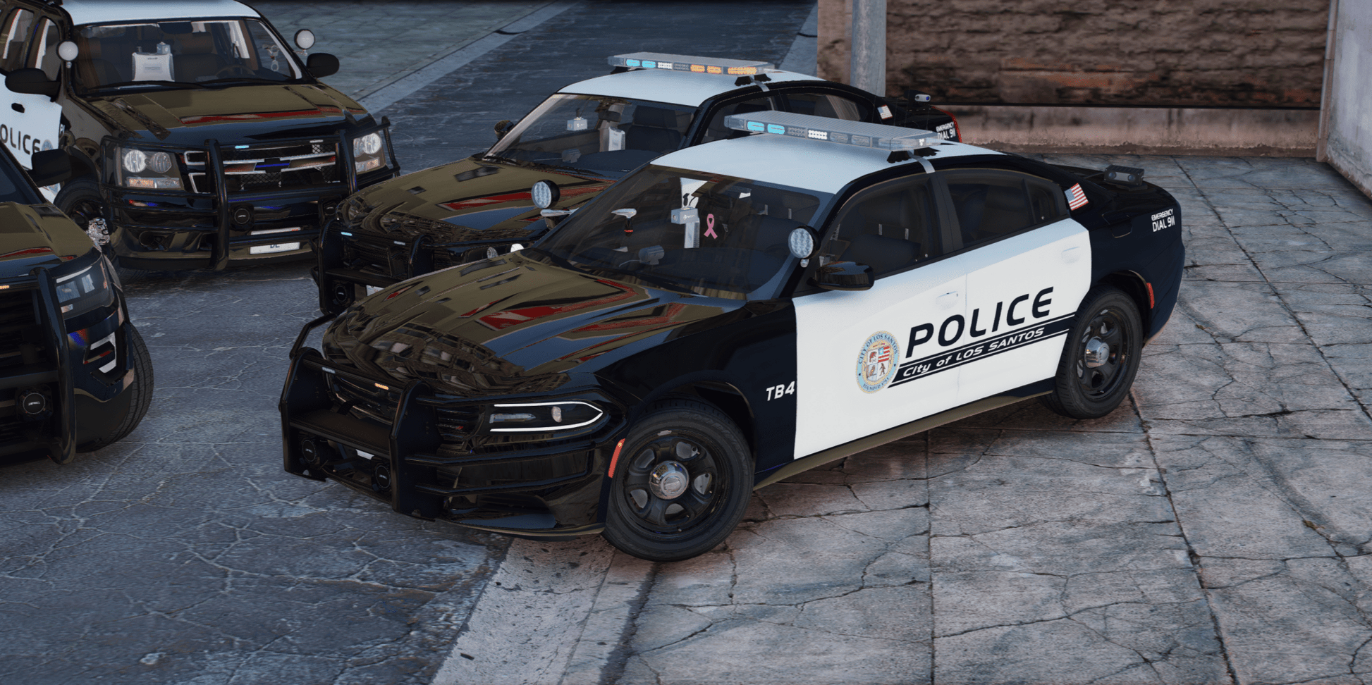 FiveM ELS LSPD Pack | 5 Vehicles - DigitalLatvia