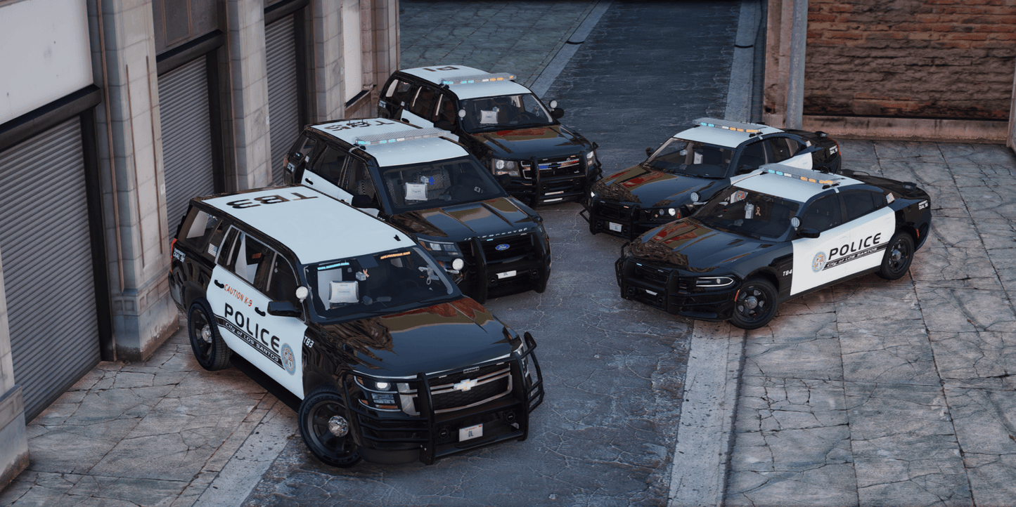 FiveM ELS LSPD Pack | 5 Vehicles - DigitalLatvia