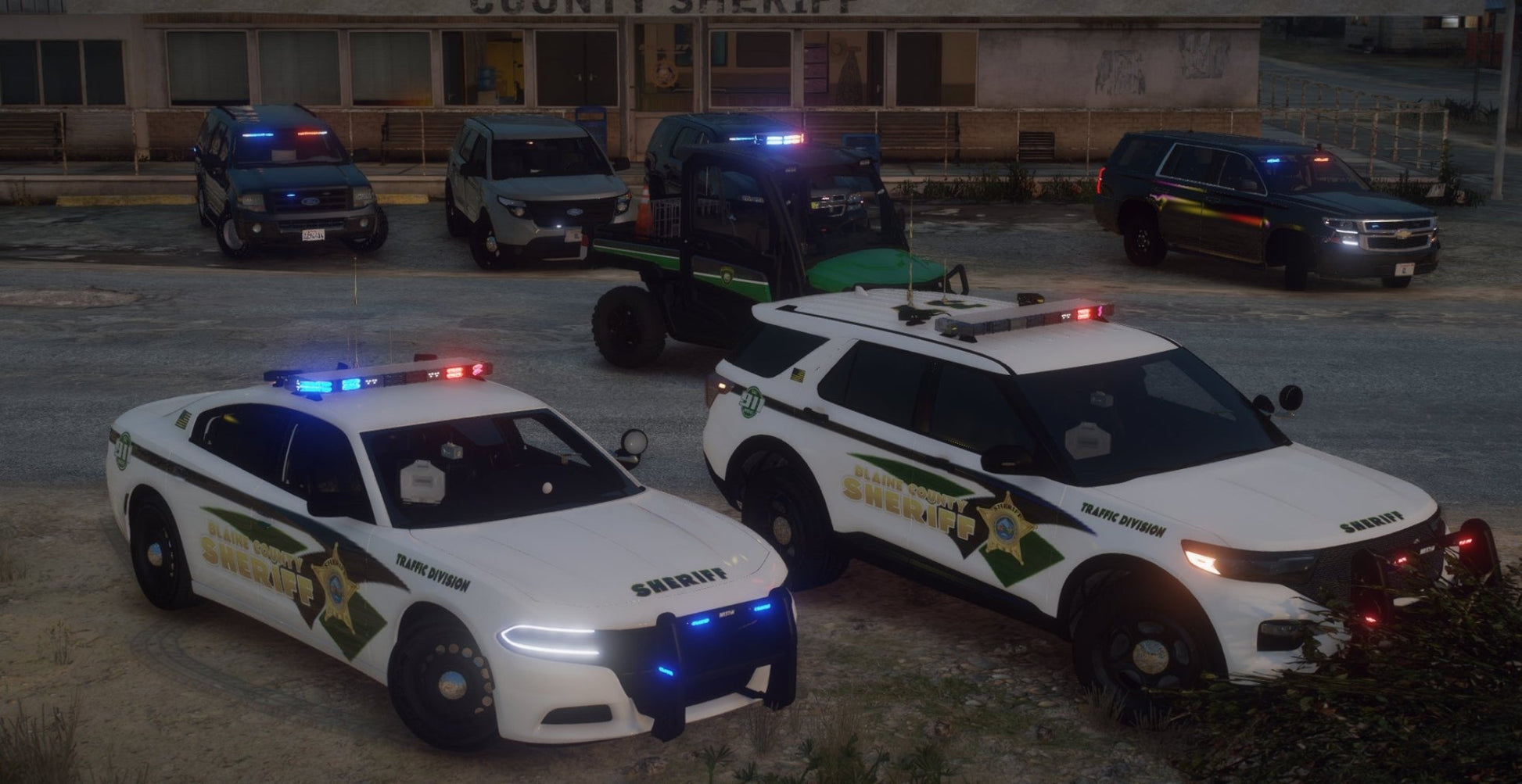 FiveM ELS Sheriff Police Car Pack | 15 Vehicles - DigitalLatvia